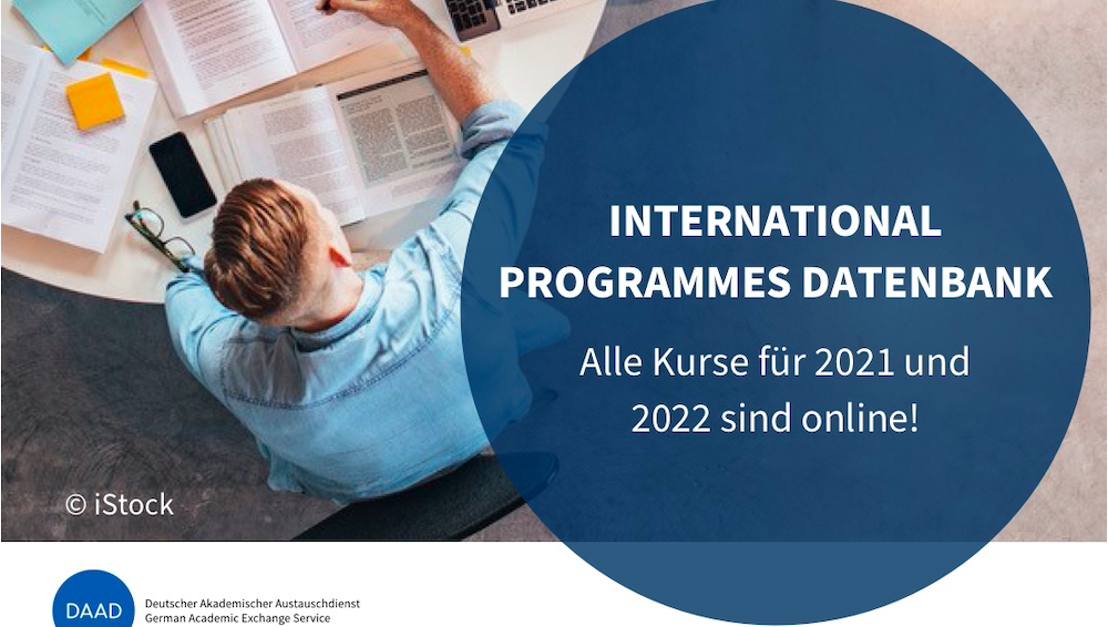 DAAD - Internationale Programme in Deutschland 2021/2022